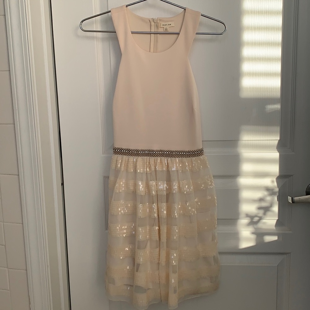 Nice Cream Halter Dress in Sz Small
